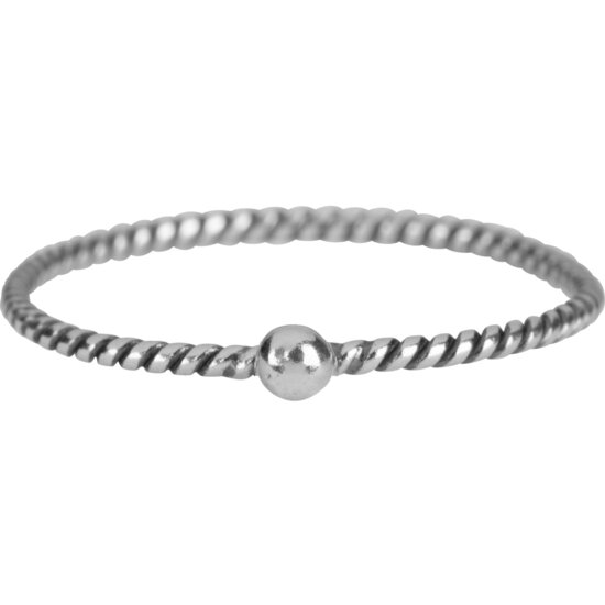 R846 Silver Twisted Dot