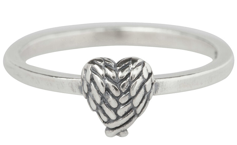  Ring R275 Silver 'Wingheart' 