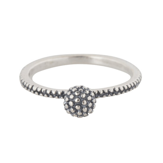 Ring R301 Silver 'Dotted Ball'