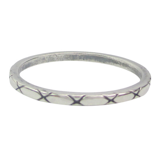 Ring R004 Silver 'X-Type'