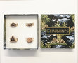 Charmin&#8217;s roségoudkleurige stapelring R773 Big Eye Triangle rosé-goldplated staal