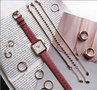 Charmin&#8217;s roségoudkleurige stapelring R702 Basic Crown rosé-goldplated staal