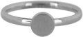 Charmin’s  stapelring staal R423 Steel 'Fashion Seal Medium'  