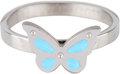 KR65 Butterfly Blue Shiny Steel