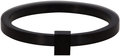 Charmin&#8217;s  Ring R486 Black 'Quatre Steel' 