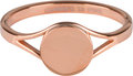 Charmin’s roségoudkleurige stapelring R687 Musthave 2.0 rosé-goldplated staal