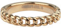R877 Heavy Half Chain Goudkleurig  Staal