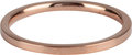 Charmin&#8217;s roségoudkleurige stapelring R315 Plain rosé-goldplated staal