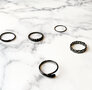 Charmin’s ring R1039 Gevlochten Brede Ring Rosgoldplated