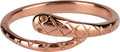 Charmin’s vintage ring R1017 Lucky Snake Rosegoldplated