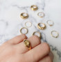 R1001 Mini Star Seal Steel Ring