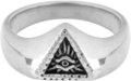 R676 Eye Triangle Shiny Steel