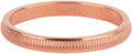 Charmin&#8217;s roségoudkleurige stapelring R605 Stripes rosé-goldplated staal