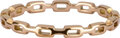 Charmin&#8217;s goudkleurige stapelring R899 Belcher Chain Goldplated