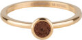 Charmin's ring R1044 Stylish Bright Gold Brown