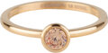 Charmin's ring R1042 Stylish Bright Gold Champagne
