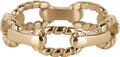 Charmin’s Ring R1120 Navy Knot Chain IP Goldplated