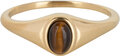 Charmin’s R1079 Zegelring Ovaal Tigereye Steen Gold