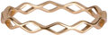 Charmin’s goudkleurige stapelring  R905 Ace Chain Goldplated
