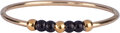 R940 Anxiety Palm Small Gold  & Black Steel