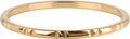 Charmin&#8217;s goudkleurige stapelring R781 12 Marks goldplated staal