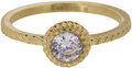 Charmin’s goudkleurige stapelring R436 Iconic goldplated staal
