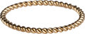 Charmin’s goudkleurige stapelring R329 Turning goldplated staal