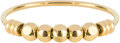 Charmin’s Ringen- Dames - Anxiety -14 Karaat Goudkleurige Ring - antistress, 5 balletjes, fidget. 517