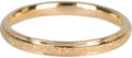 Charmin&#8217;s goudkleurige stapelring R564 Sanded and Shiny goldplated staal