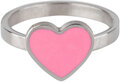 KR72 Heart Pink Shiny Steel