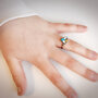 KR58 Angel Blue Shiny Steel