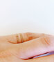 Charmin&#8217;s goudkleurige stapelring R525 Dot Twisted goldplated staal