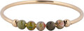 Charmin's Anxiety Ring NaturalStones Unakiet Beads Goudkleurig R1339