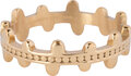 Charmin’s Ring Vintage Kroontjesring Goudkleurig R1235