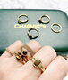 Charmin’s Charmin’s Ovale Elegante Tijgeroog Ring Goud R1161