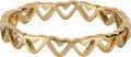 Charmin’s Valentijn Love Open Hartjes Shiny Goldplated R1287