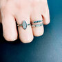 Charmin's Gehoekte Basis Ring 3,5mm Goud R1435