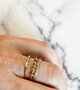 Charmin's Alliance Ring met Balletjes Anxiety Fidget Goudkleurig Staal R1367
