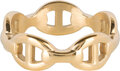 Charmin’s Goudkleurige Ring Marine of Gucci Schakel Staal R1395